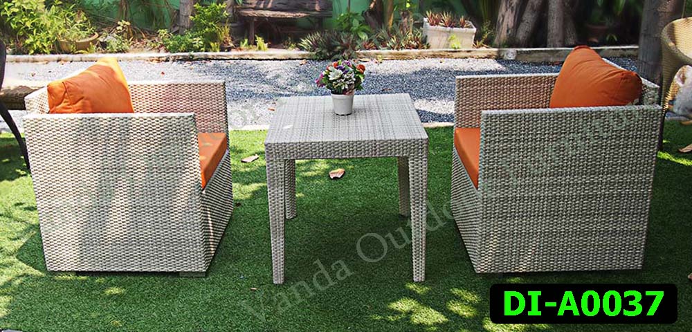 Rattan Dining and coffee set Product code DI-A0037