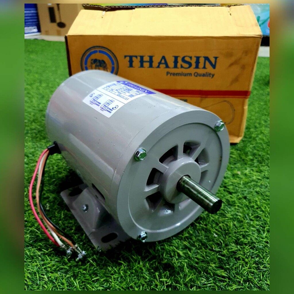 THAISIN มอเตอร์ไฟฟ้า รุ่น TSM-1/2 4POLE 1/3แรงม้า 220V (ไม่มีคอน) มอเตอร์ ใช้งานทนทาน สินค้ามีคุณภาพดี สินค้ามีมาตรฐาน