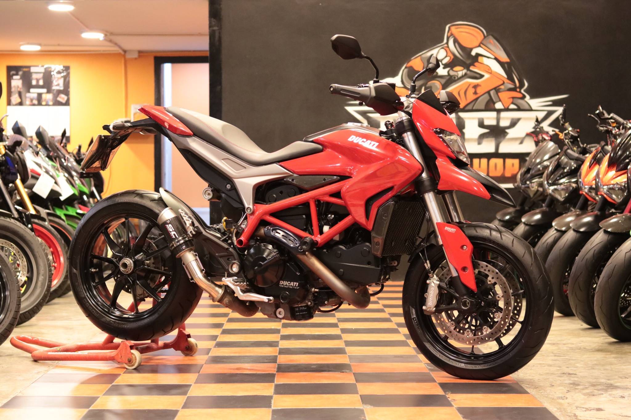 Ducati Hypermotard 821 ABS ปี 2015