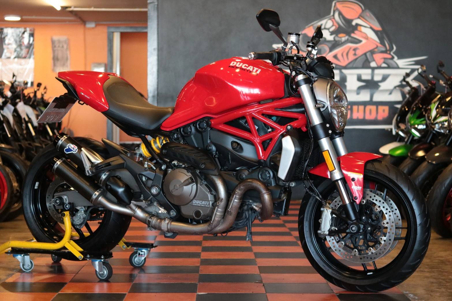 ขาย Ducati Monster 821 ABS ปี 2016 สภาพป้ายแดง ท่อเทอมิ