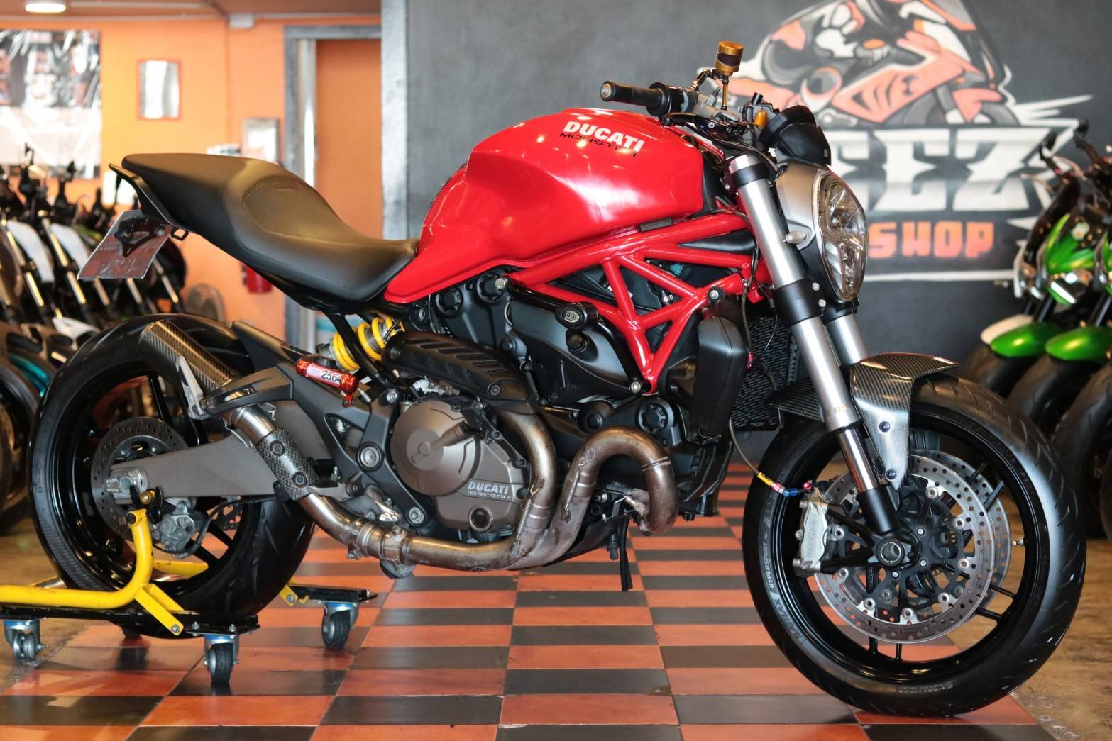 ขาย Ducati Monster 821 ABS ปี 2015 แต่งเต็ม สภาพสวยกิ๊บ
