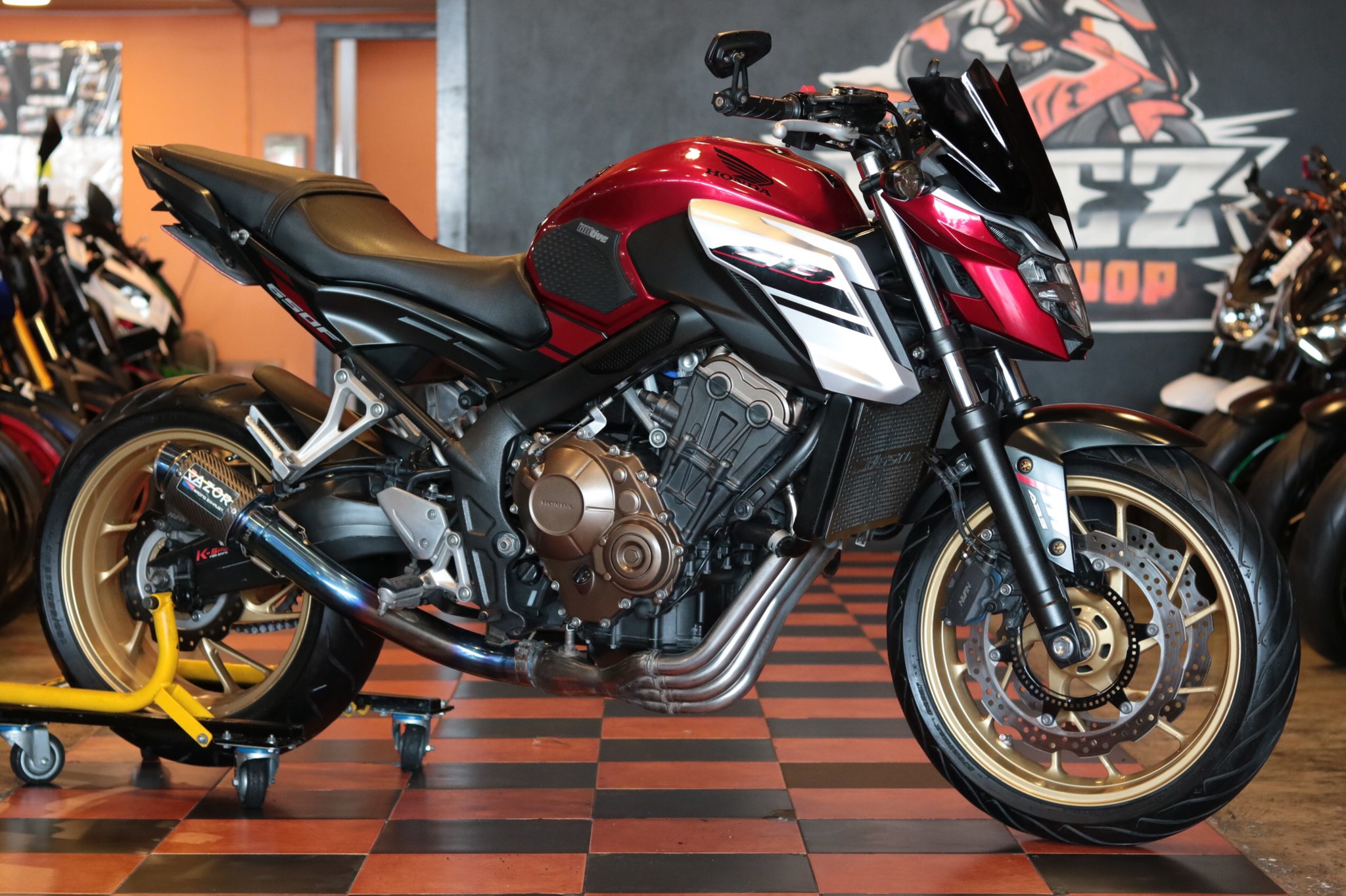 Honda Cb650f Abs ป 18 Beezbikeshop