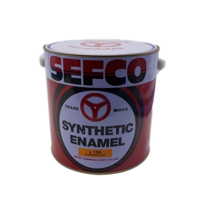 SEFCO สีเคลือบเงาเซฟโก้ สำหรับช้ภายนอกและภายใน S 156 CATERPILLAR ขนาด 3.4 ลิตร