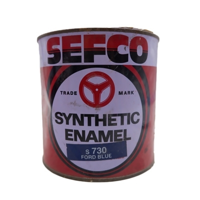 SEFCO สีเคลือบเงาเซฟโก้ สำหรับช้ภายนอกและภายใน S 730 FORD BLUE ขนาด 0.85 ลิตร