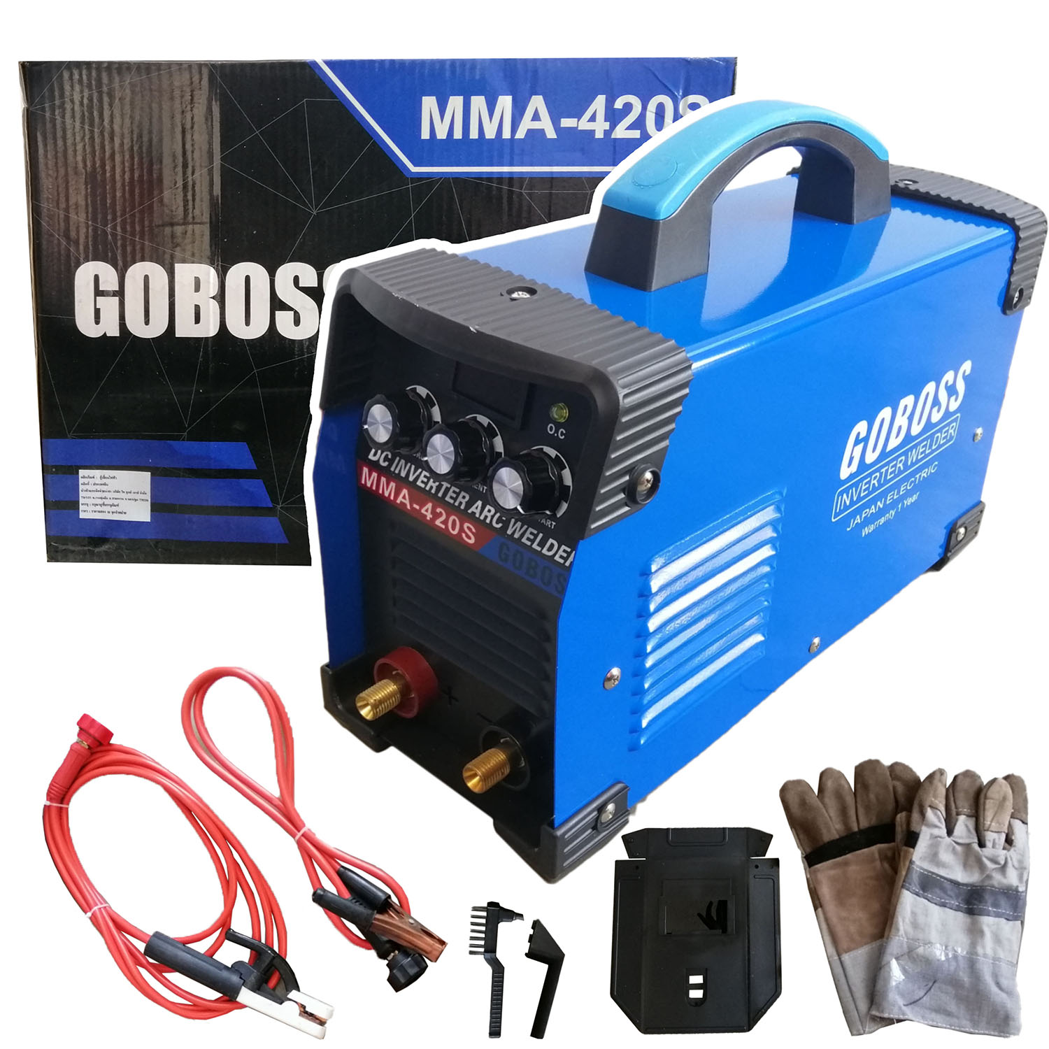 GOBOSS ตู้เชื่อม Inverter ตู้เชื่อมไฟฟ้า เครื่องเชื่อม ARC MMA-420S