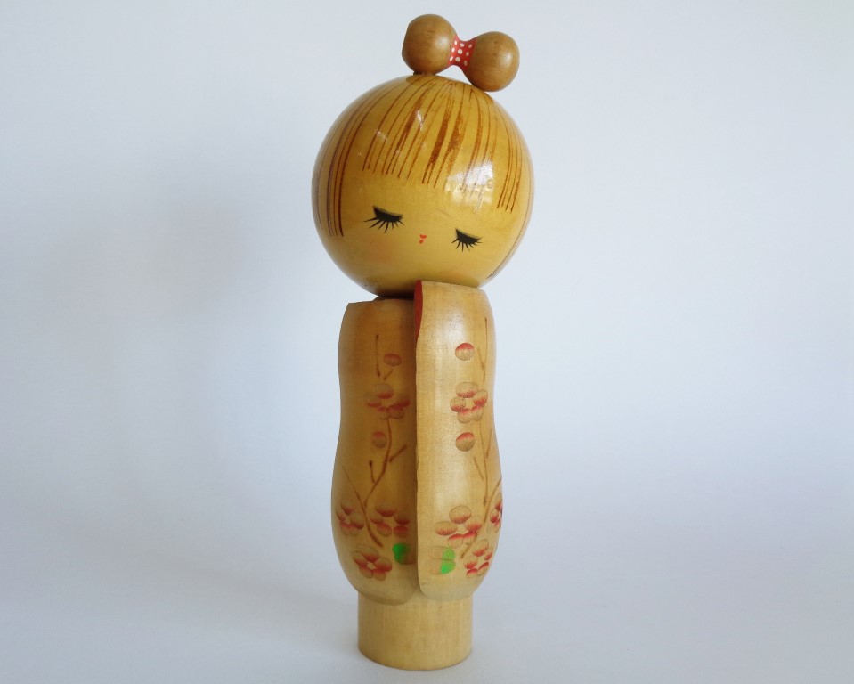 Kokeshi doll, Creative kokeshi, VTG. Japanese Artistic wooden Sosaku kokeshi
