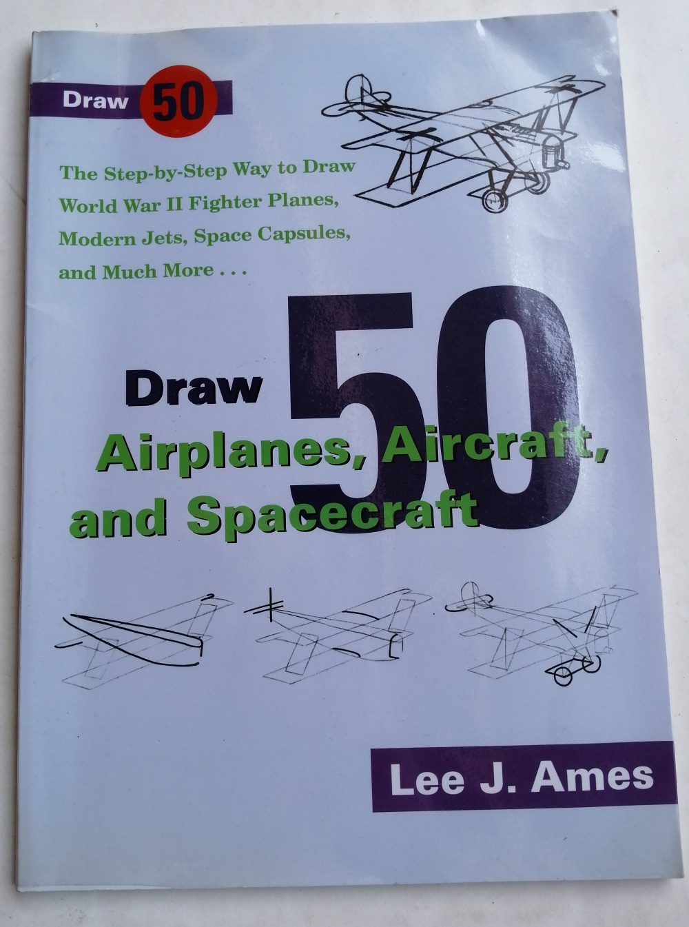 Draw 50 Airplane, Aircraft and Spacecraft