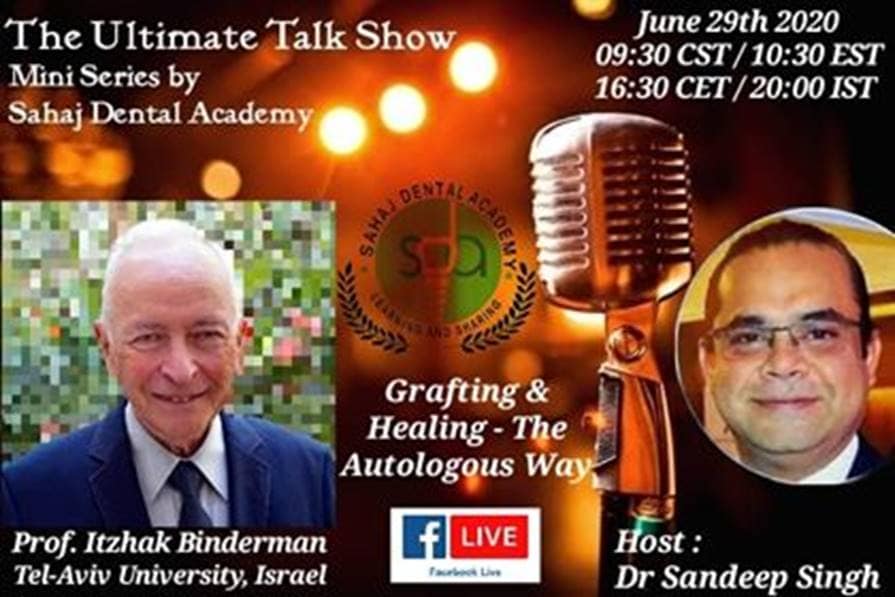 The Ultimate Talk Show by Dr. Sandeep Singh Lecture by Prof. Itzhak Binderma
