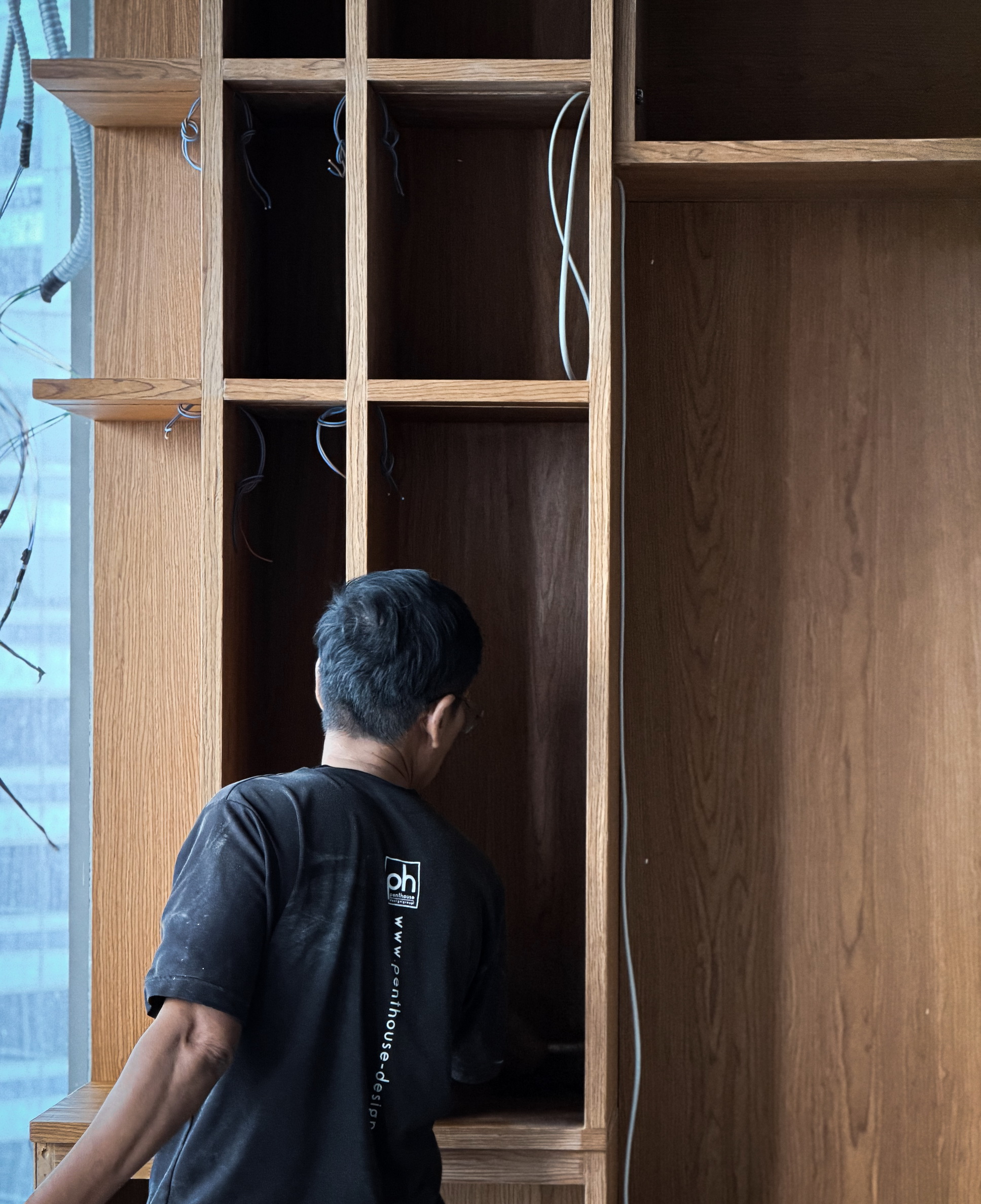 งานผลิต Built-in และก่อสร้างภายในโดยทีม Penthouse Design Group
