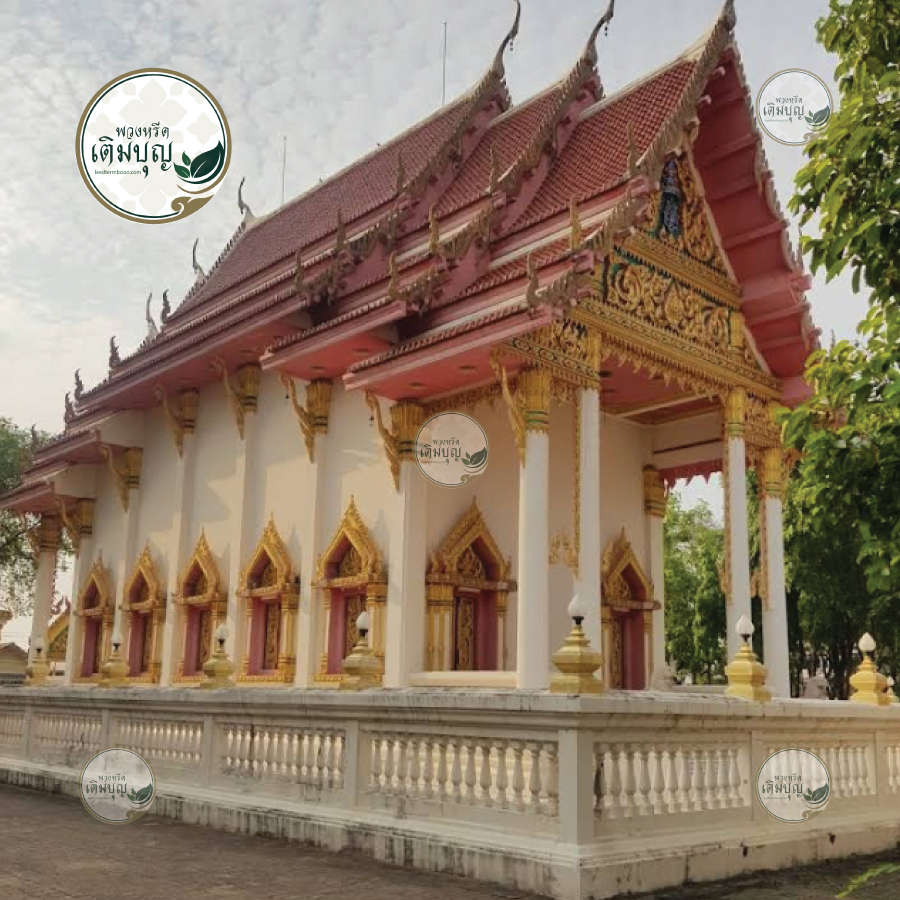 พระอุโบสถวัดศรีจันทร์ ขอนแก่น สถาปัตยกรรมไทยสวยงาม ตั้งอยู่ภายในบริเวณวัด