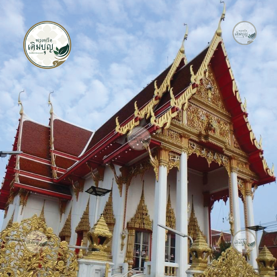 พวงหรีดวัดครุใน ตำบลบางครุ