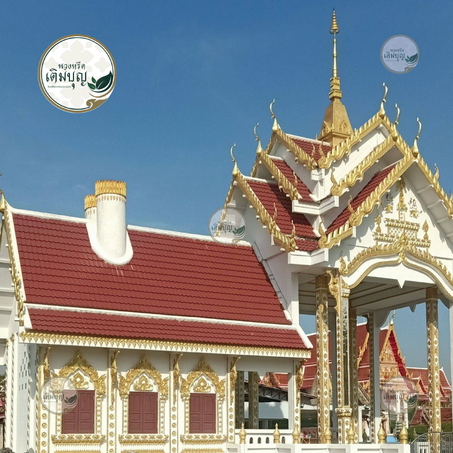 พวงหรีดวัดครุใน ตำบลบางครุ