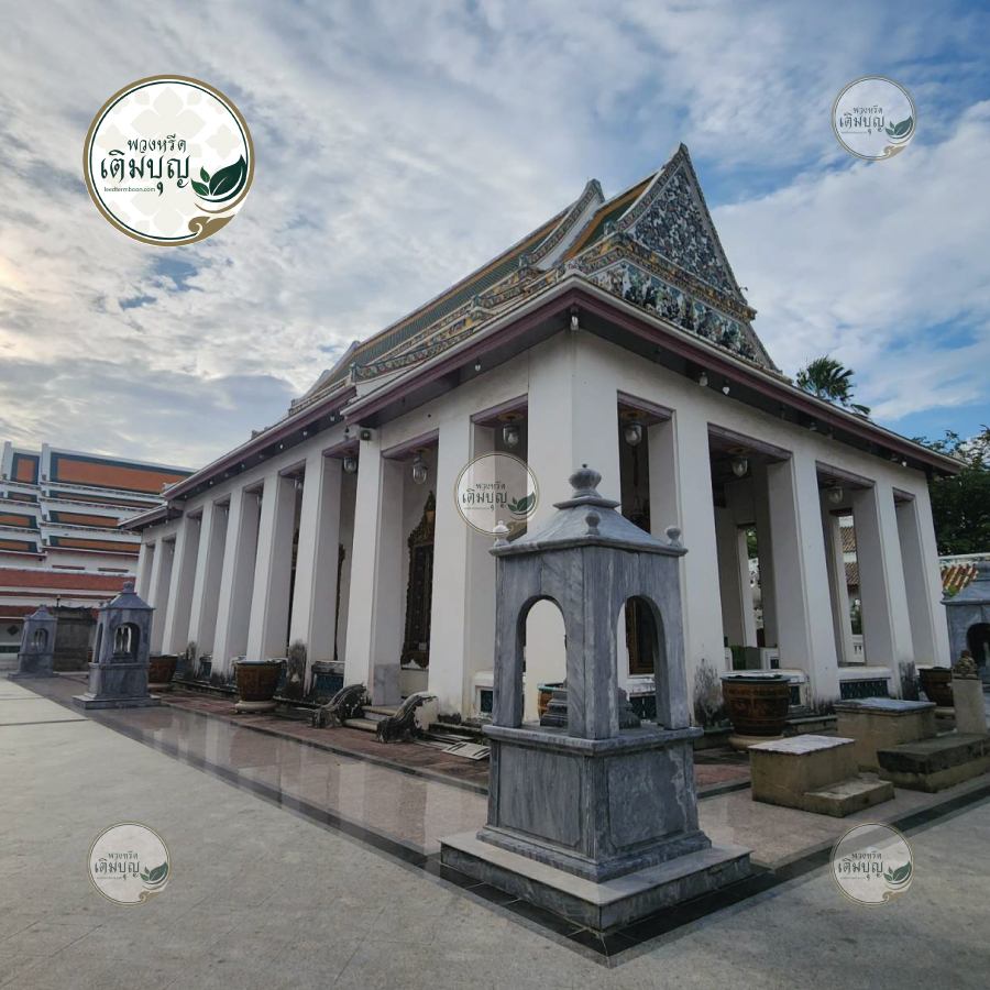 พวงหรีดวัดราชโอรสารามราชวรวิหาร