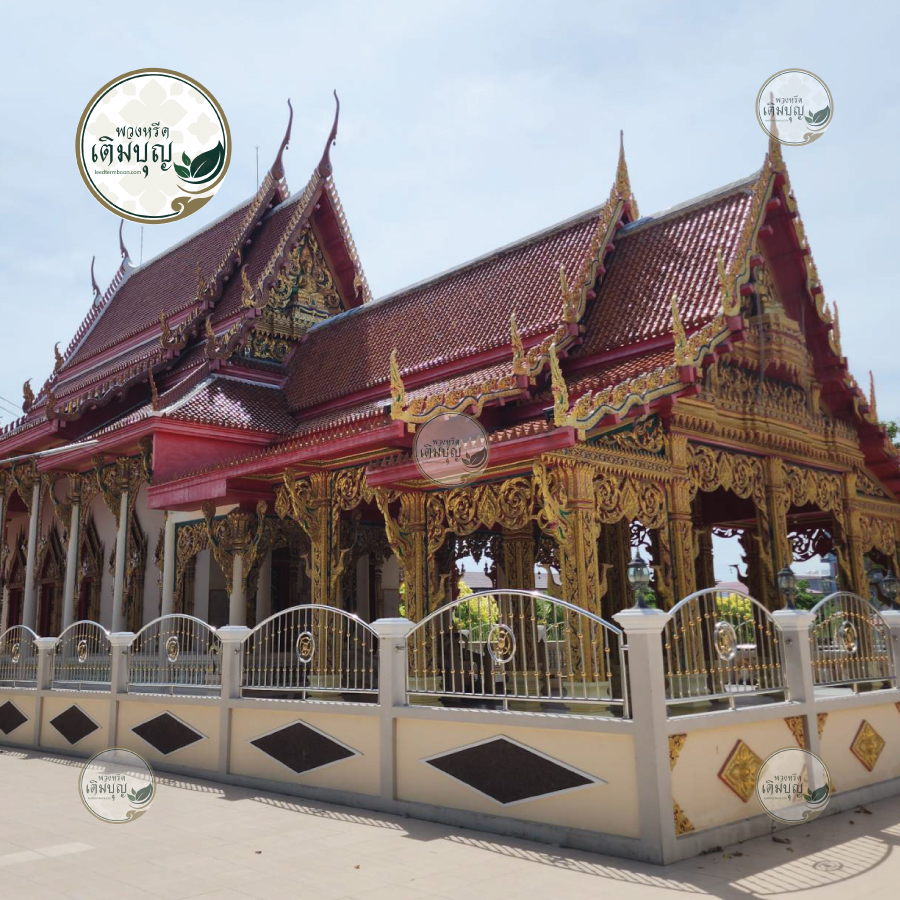 พวงหรีดวัดดอนดํารงธรรม ชลบุรี03