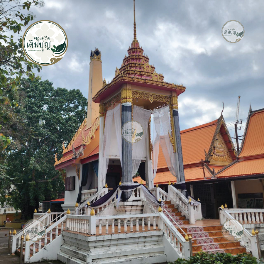 เมรุวัดตราชูวนาราม ขอนแก่น สำหรับประกอบพิธีฌาปนกิจศพ สะอาด เรียบร้อย