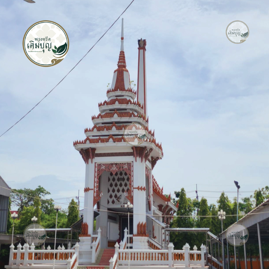 พวงหรีดวัดบางเป้ง แสนสุข ชลบุรี06