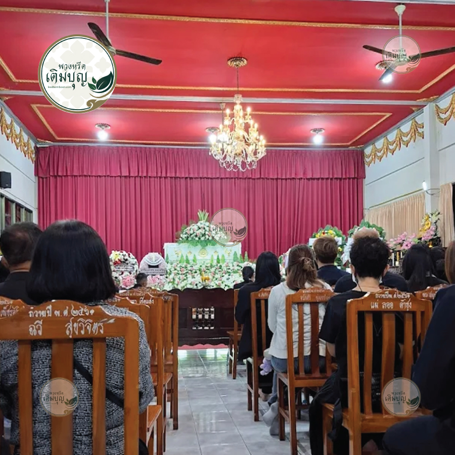 พวงหรีดวัดราษฎร์ศรัทธาธรรม(วัดบางชัน)