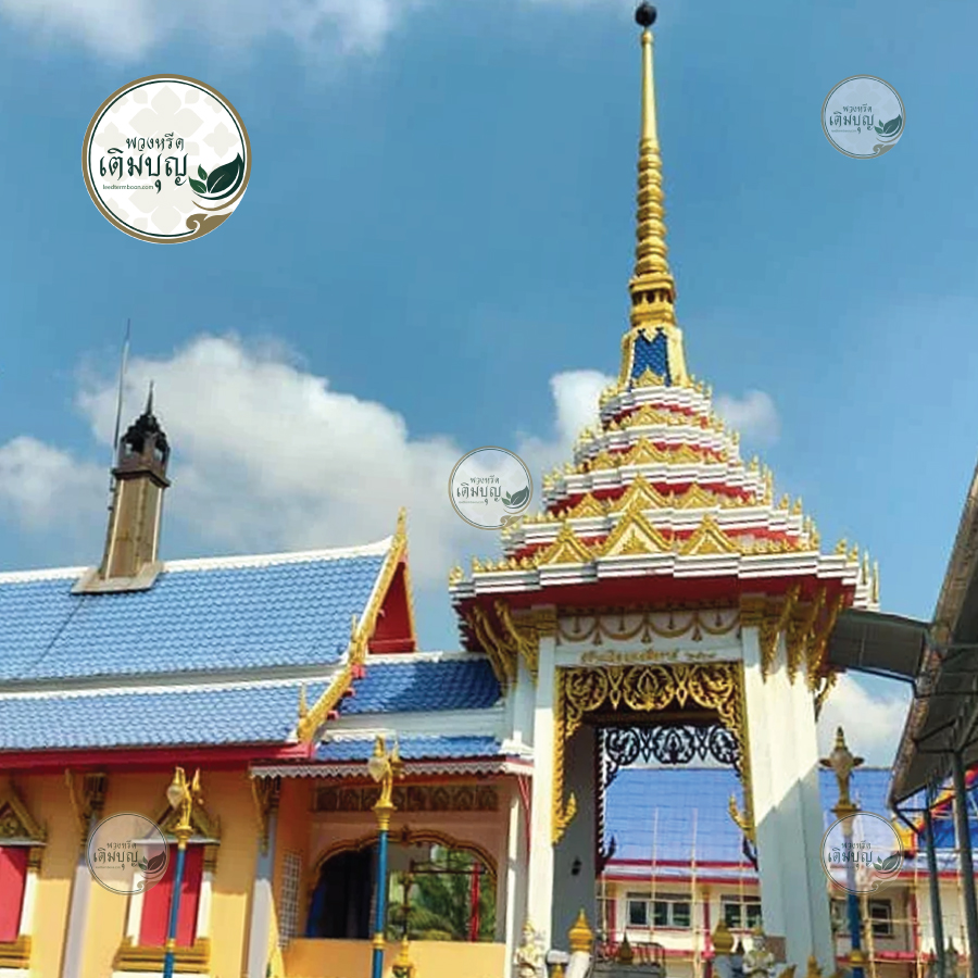 พวงหรีดวัดราษฎร์ศรัทธาธรรม(วัดบางชัน)