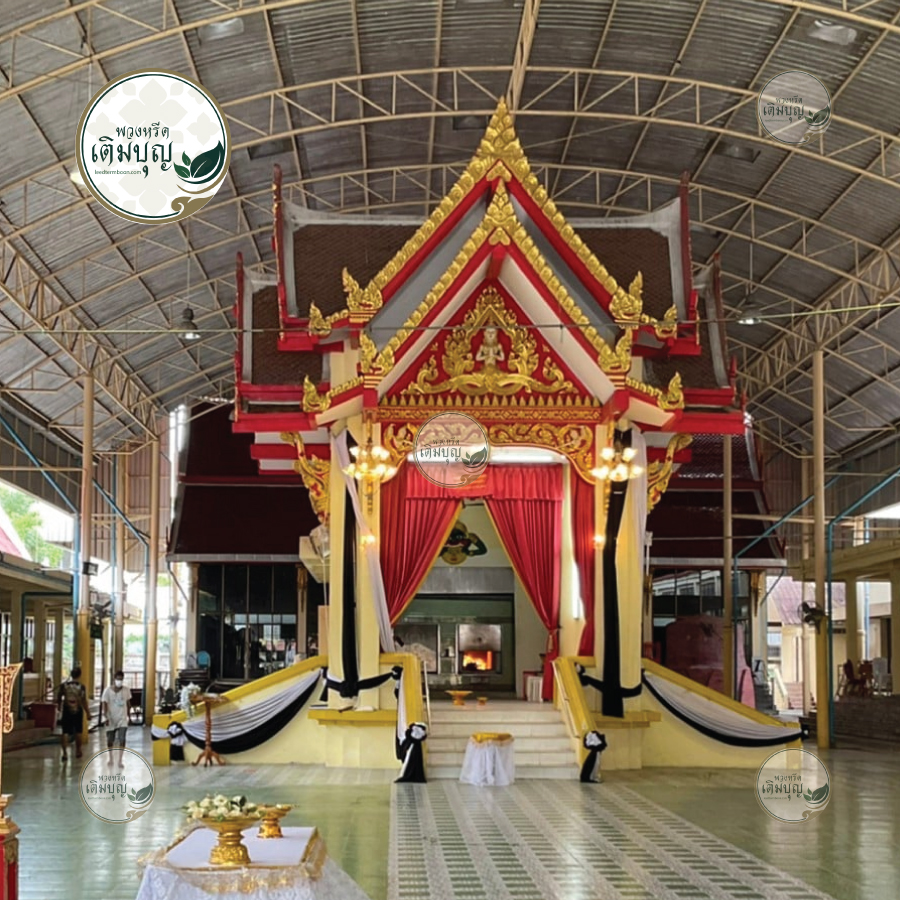 พวงหรีดวัดวิมุตยาราม เขตบางพลัด