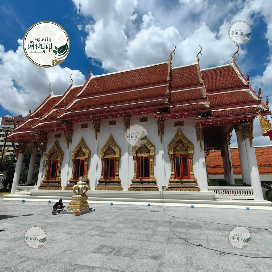 พวงหรีดวัดศรีบุญเรือง บางกะปิ
