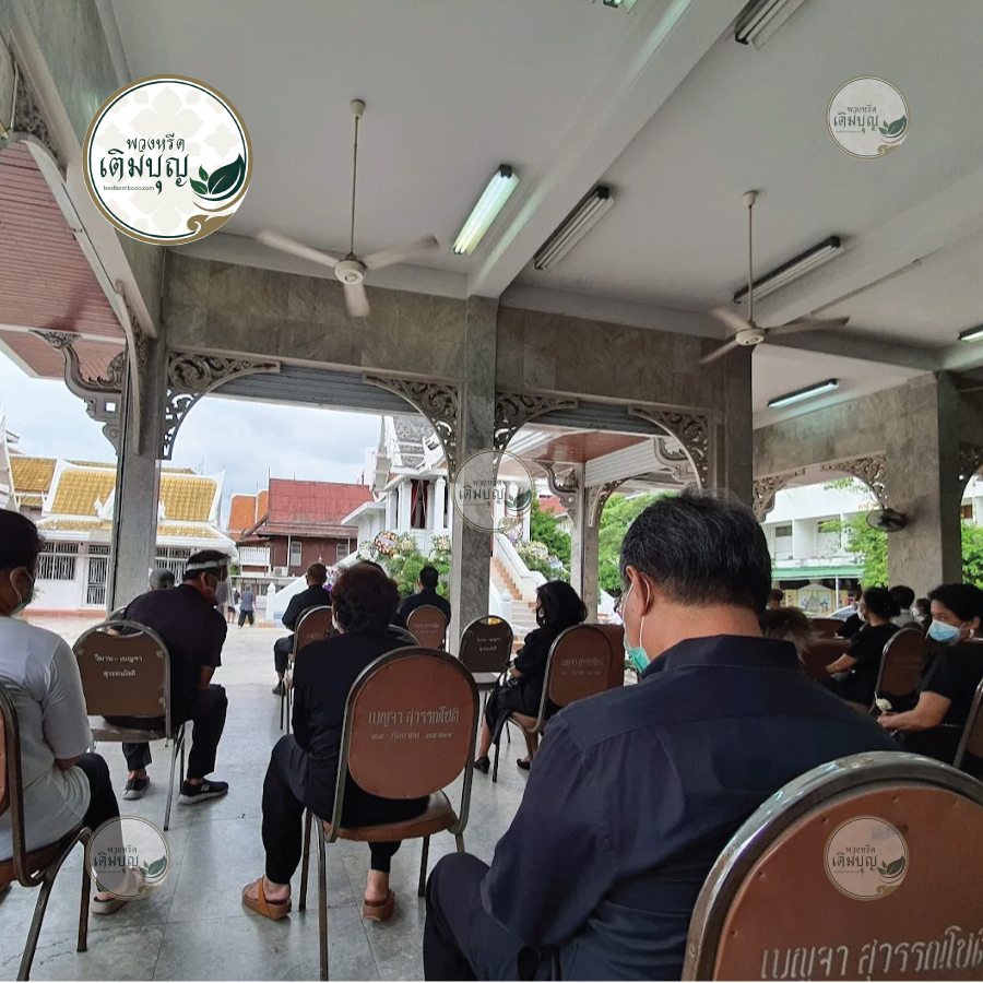 พวงหรีดวัดสังเวชวิศยารามวรวิหาร
