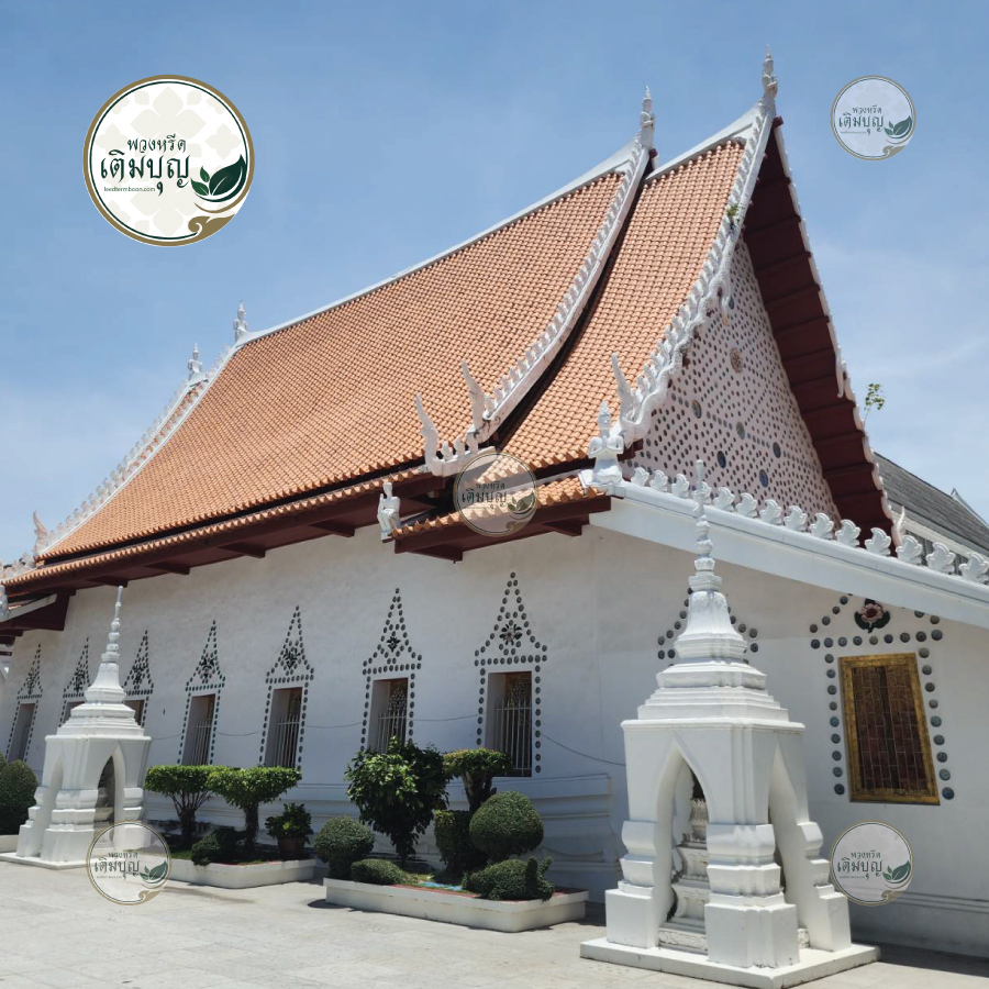 พวงหรีดวัดใหญ่อินทาราม ชลบุรี02