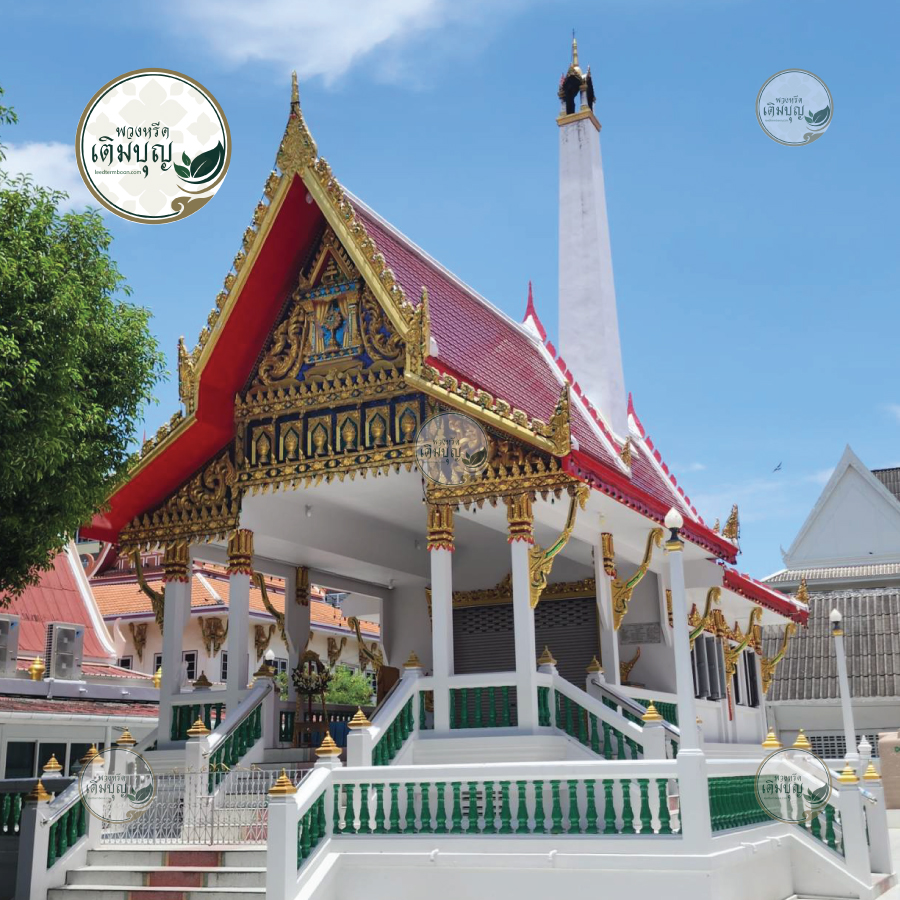 พวงหรีดวัดใหญ่อินทาราม ชลบุรี06