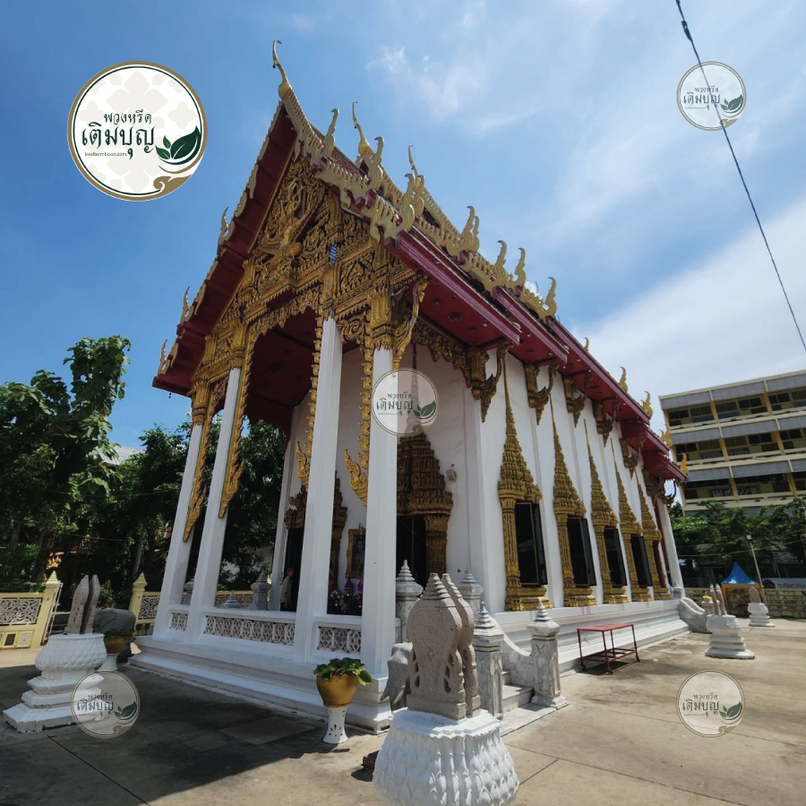 พวงหรีดวัดเจ้าอาม เขตบางกอกน้อย