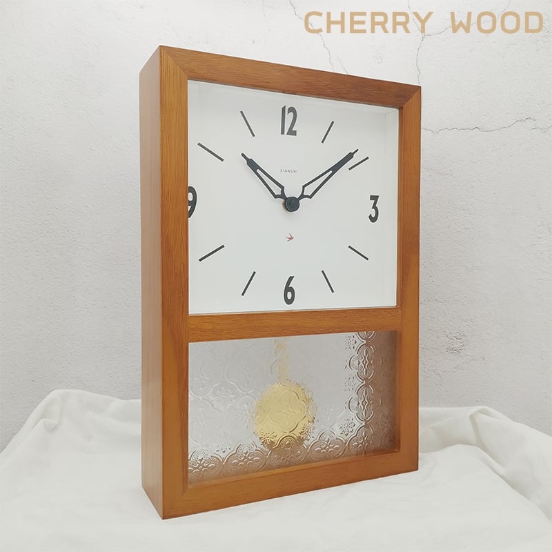 นาฬิกาไม้ลูกตุ้มสไตลล์ Vintage Japan 2 in 1 Retro Clock (ญี่ปุ่น)