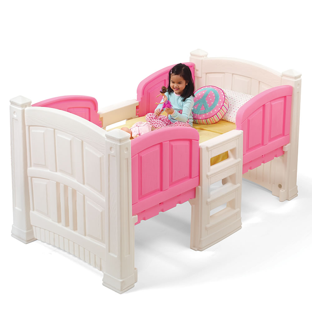 Girl S Loft Storage Twin Bed, Loft Twin Bed Frame With Storage
