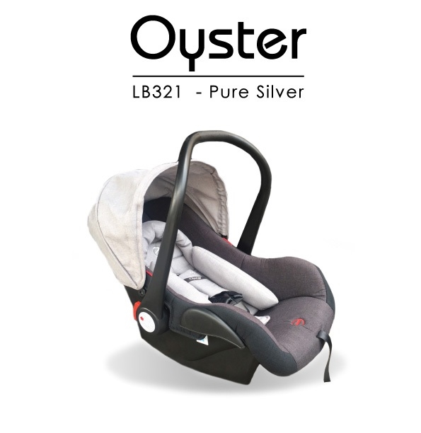 Oyster Carrier Carseat LB321 - สี Silver 