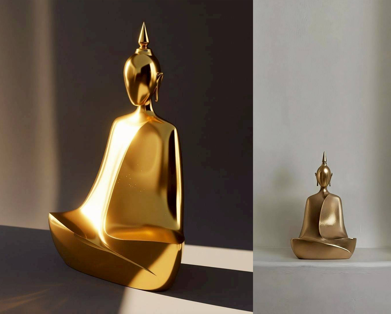 พระพุทธรูปสไตล์โมเดิร์น 