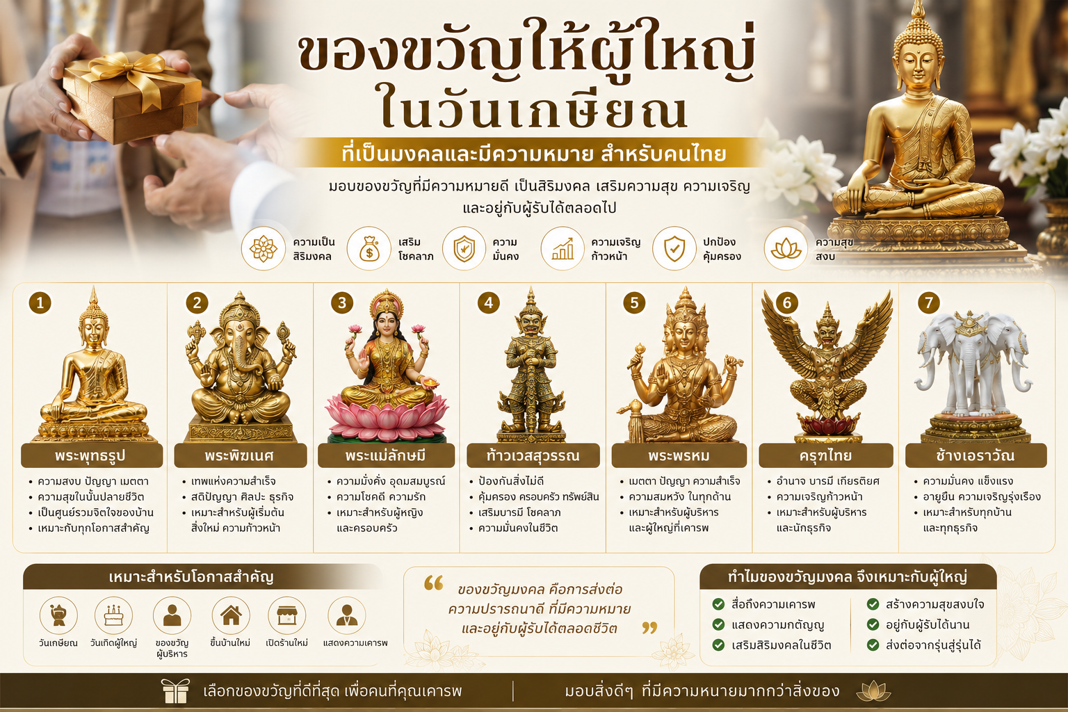 ของขวัญให้ผู้ใหญ่ในวันเกษียณ