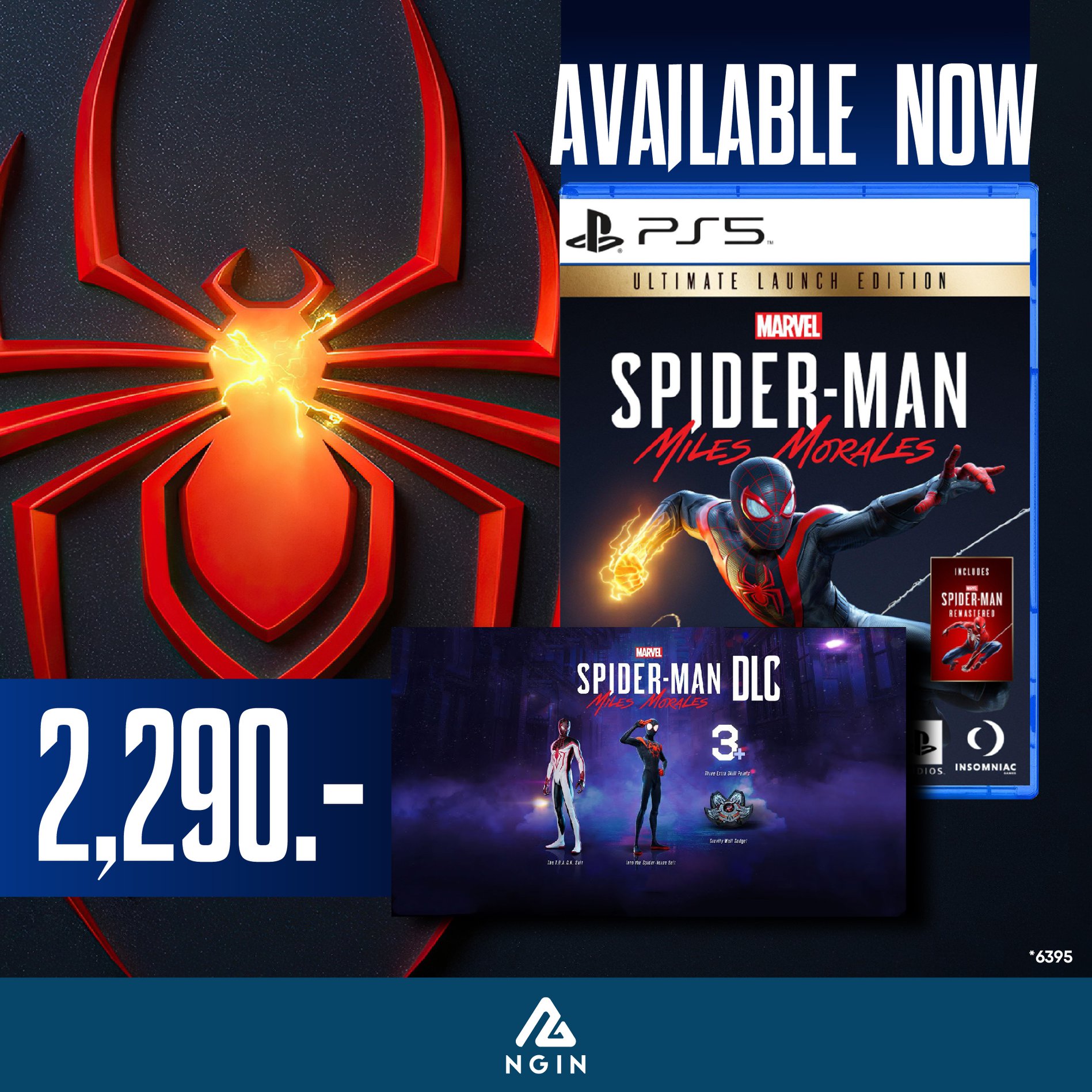 PS5 Marvel's Spider-man Miles Morales Ultimate Launch Edition