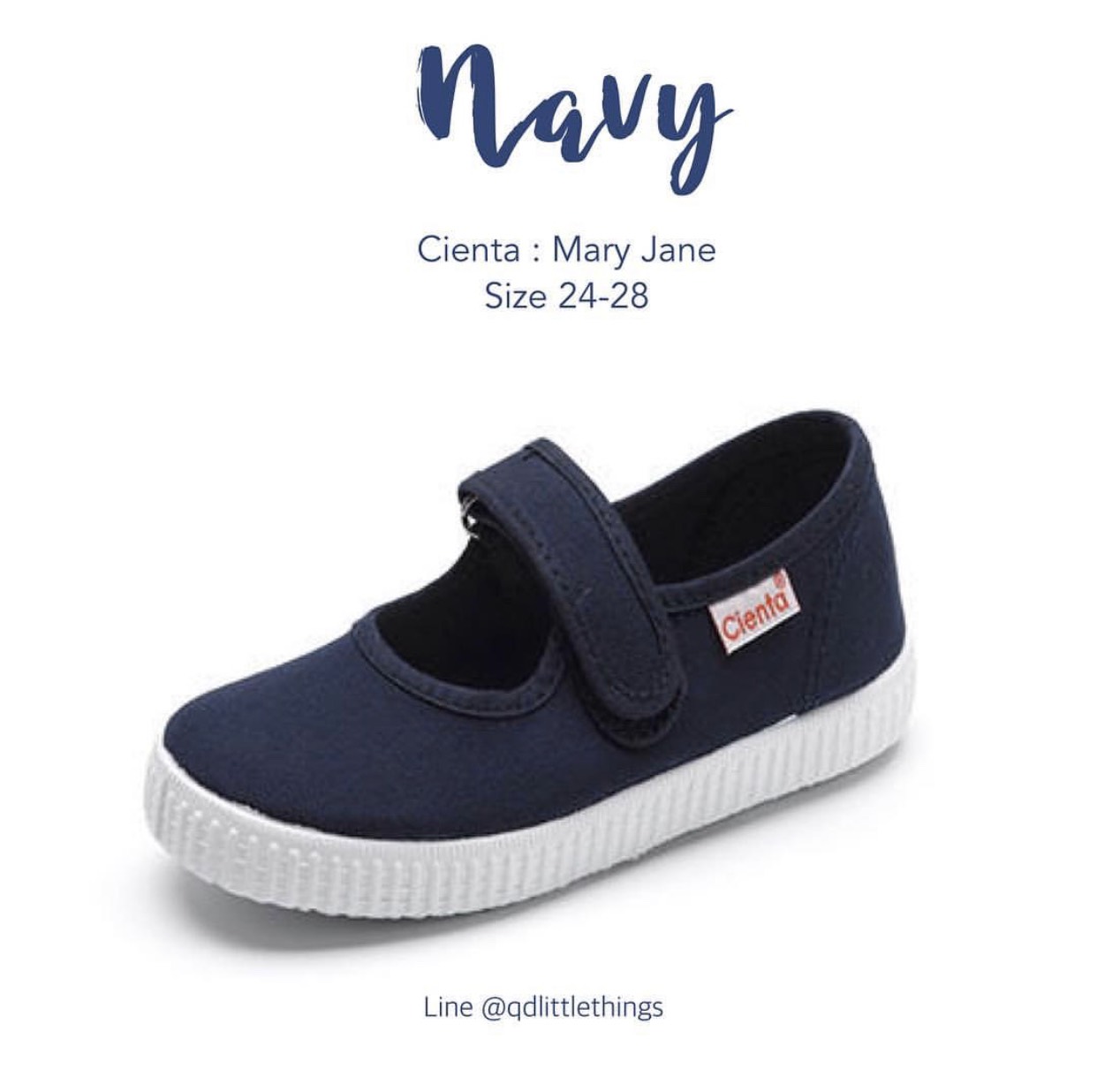 Cienta - Mary Jane ( Navy )