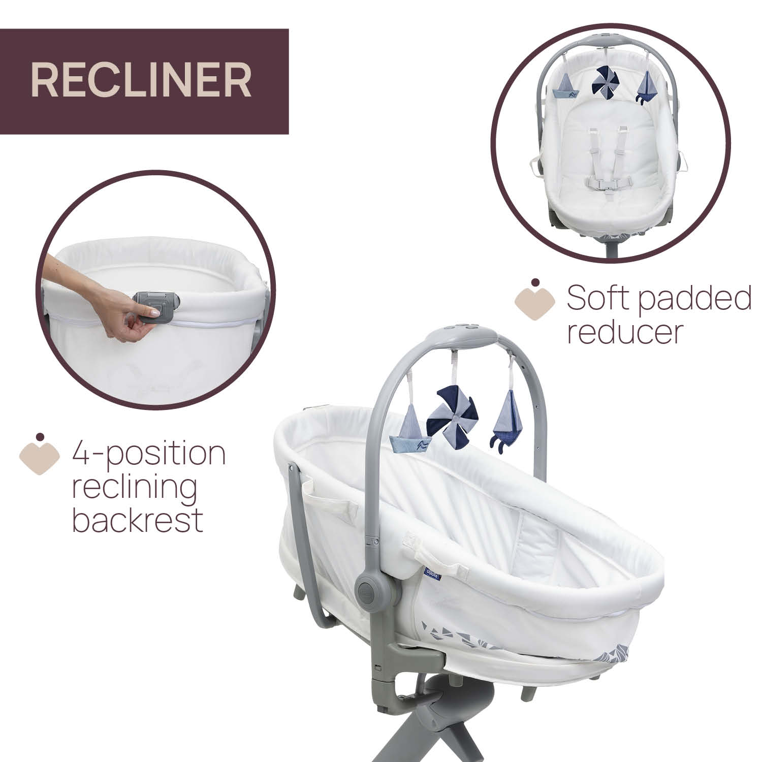 Chicco Baby Hug in Pro White Cream