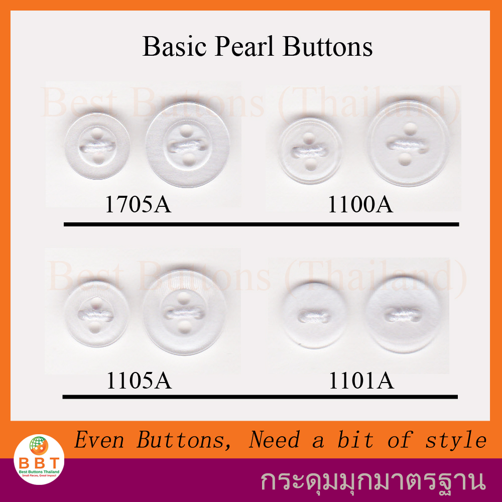 Basic Pearl Buttons