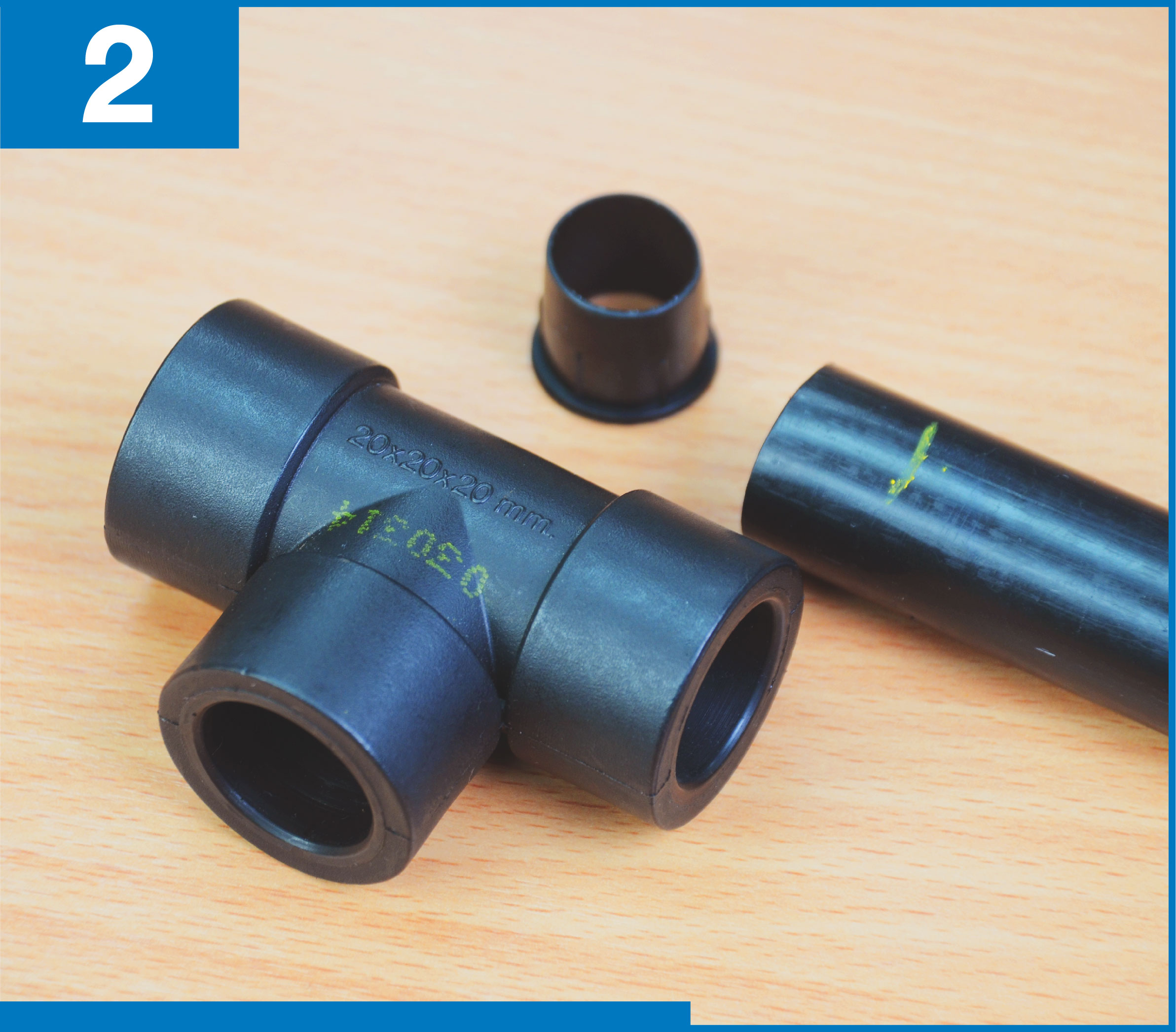 วิธีติดตั้งอุปกรณ์ข้อต่อท่อ PB ระบบเชื่อมสอด 02 วิธีติดตั้งอุปกรณ์ข้อต่อท่อ PB ระบบเชื่อมสอด 02