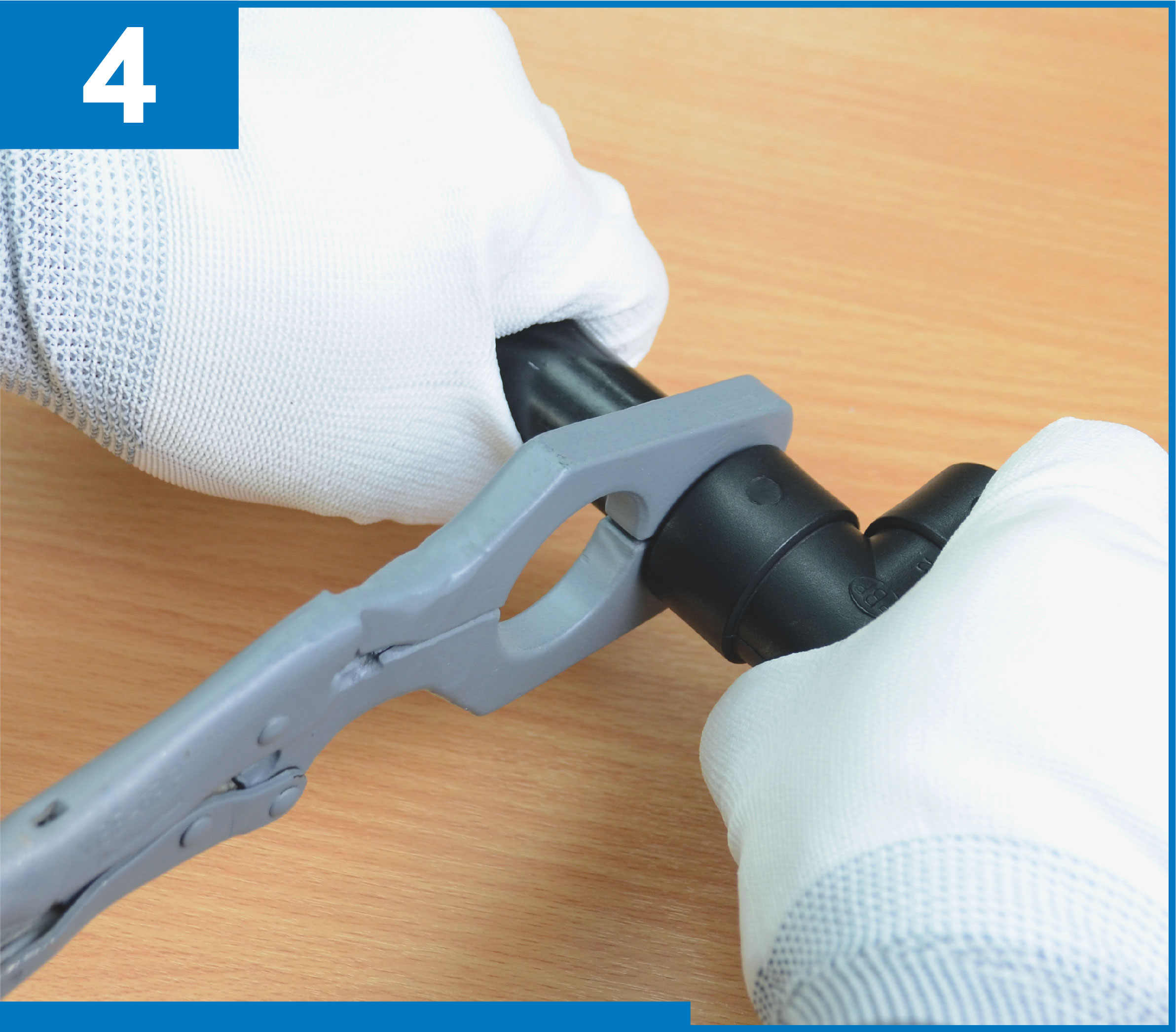 วิธีติดตั้งอุปกรณ์ข้อต่อท่อ PB ระบบเชื่อมสอด 04 วิธีติดตั้งอุปกรณ์ข้อต่อท่อ PB ระบบเชื่อมสอด 04