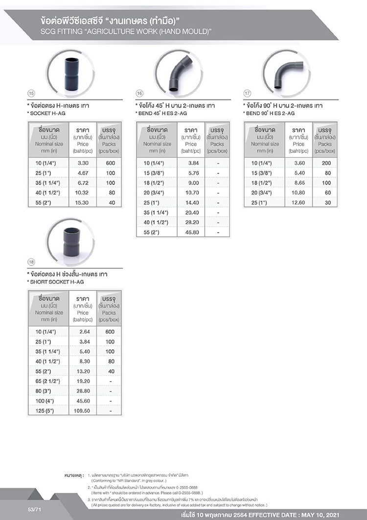 ราคาท่อpvc สีเทา 04