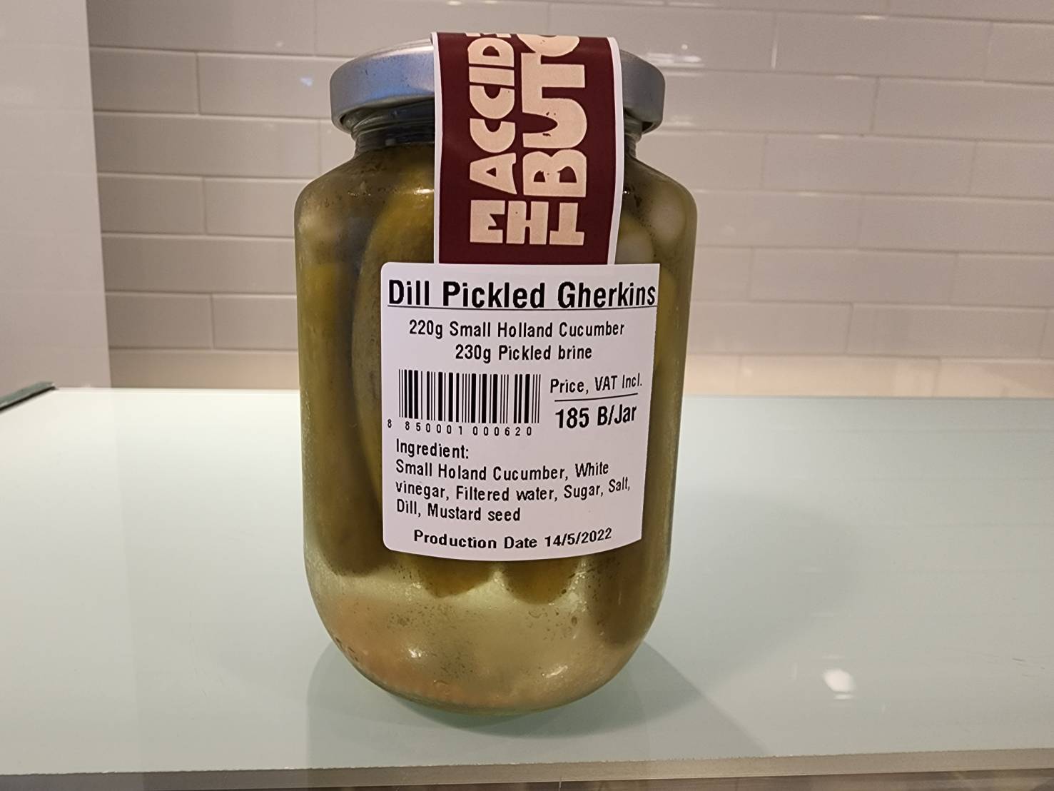 Dill Pickled Gherkins