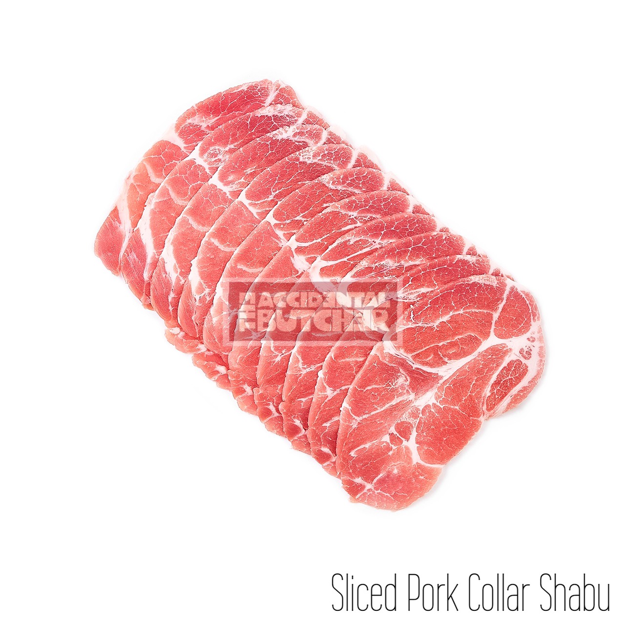 Frozen Sliced Pork Collar (Shabu)