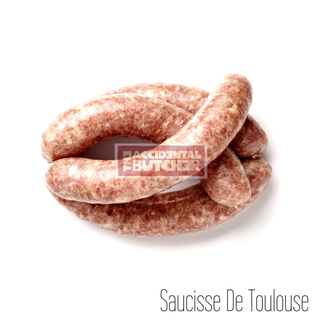 Frozen Toulouse Pork Sausage.