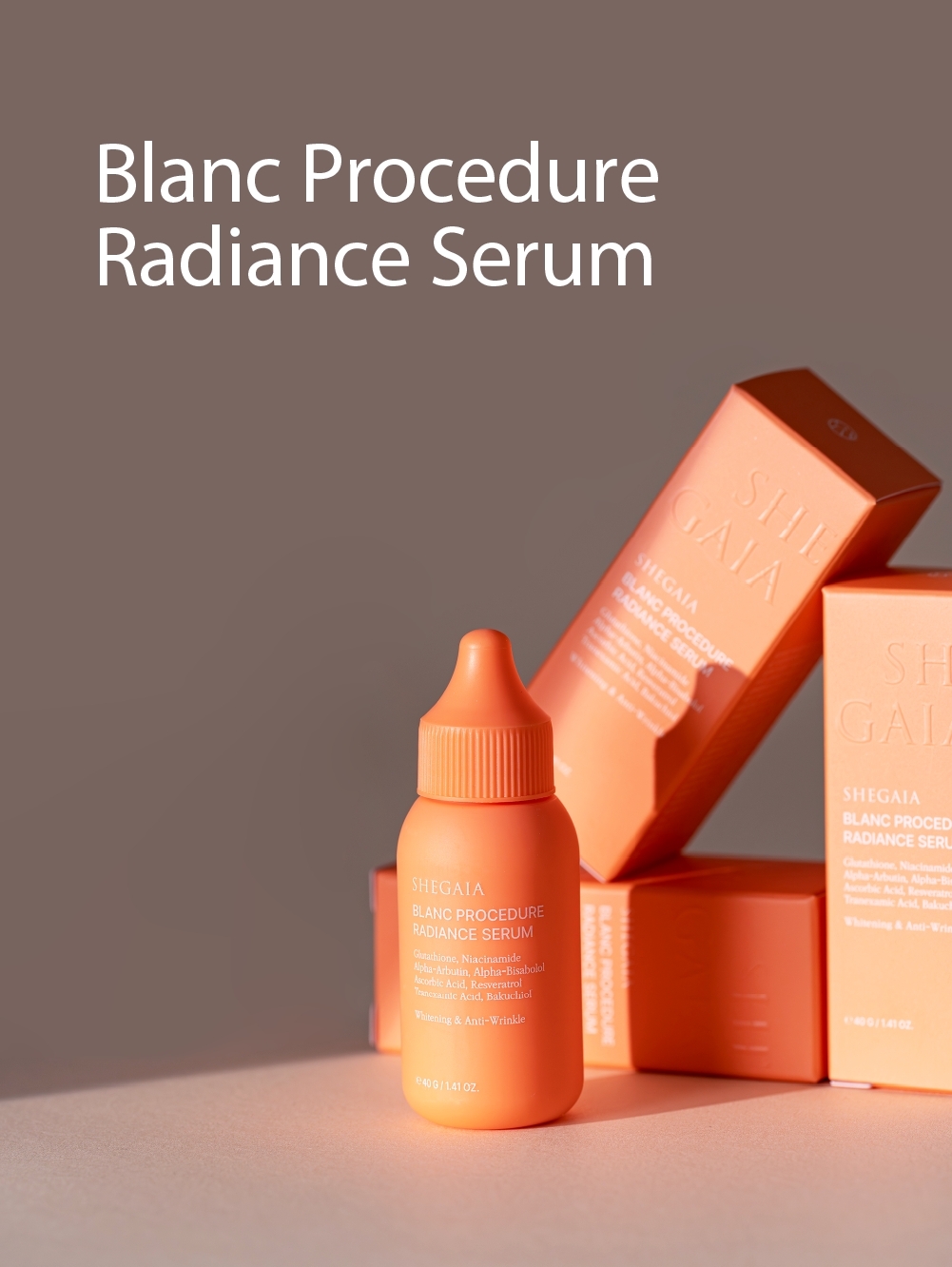 SHEGAIA Blanc Procedure Radiance Serum | เซรั่มลดฝ้า กระ จุดด่างดำ
