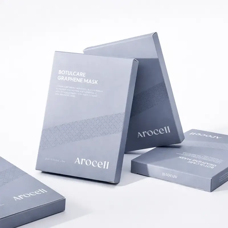 แผ่นมาส์กหน้า AROCELL Botulcare Graphene Mask ลายกราฟีน เนื้อไฮโดรเจล