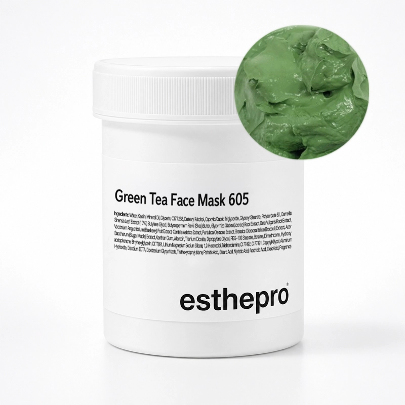 Esthepro Green Tea Face Mask 605 มาส์กชาเขียวสูตรคลินิก