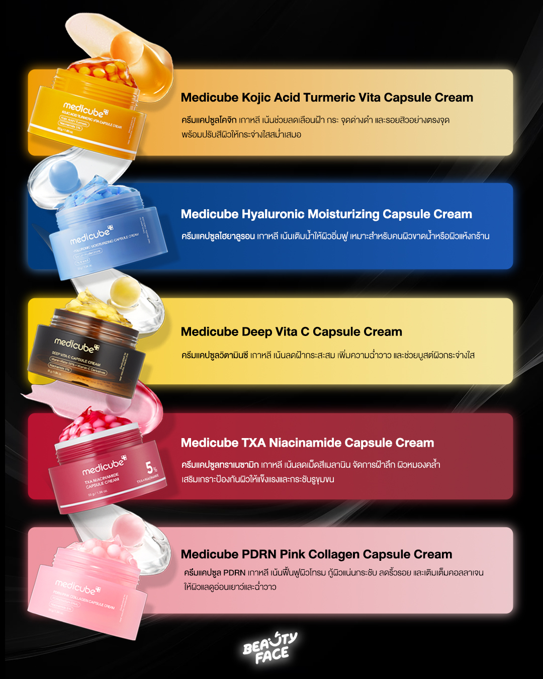 ครีมแคปซูล medicube