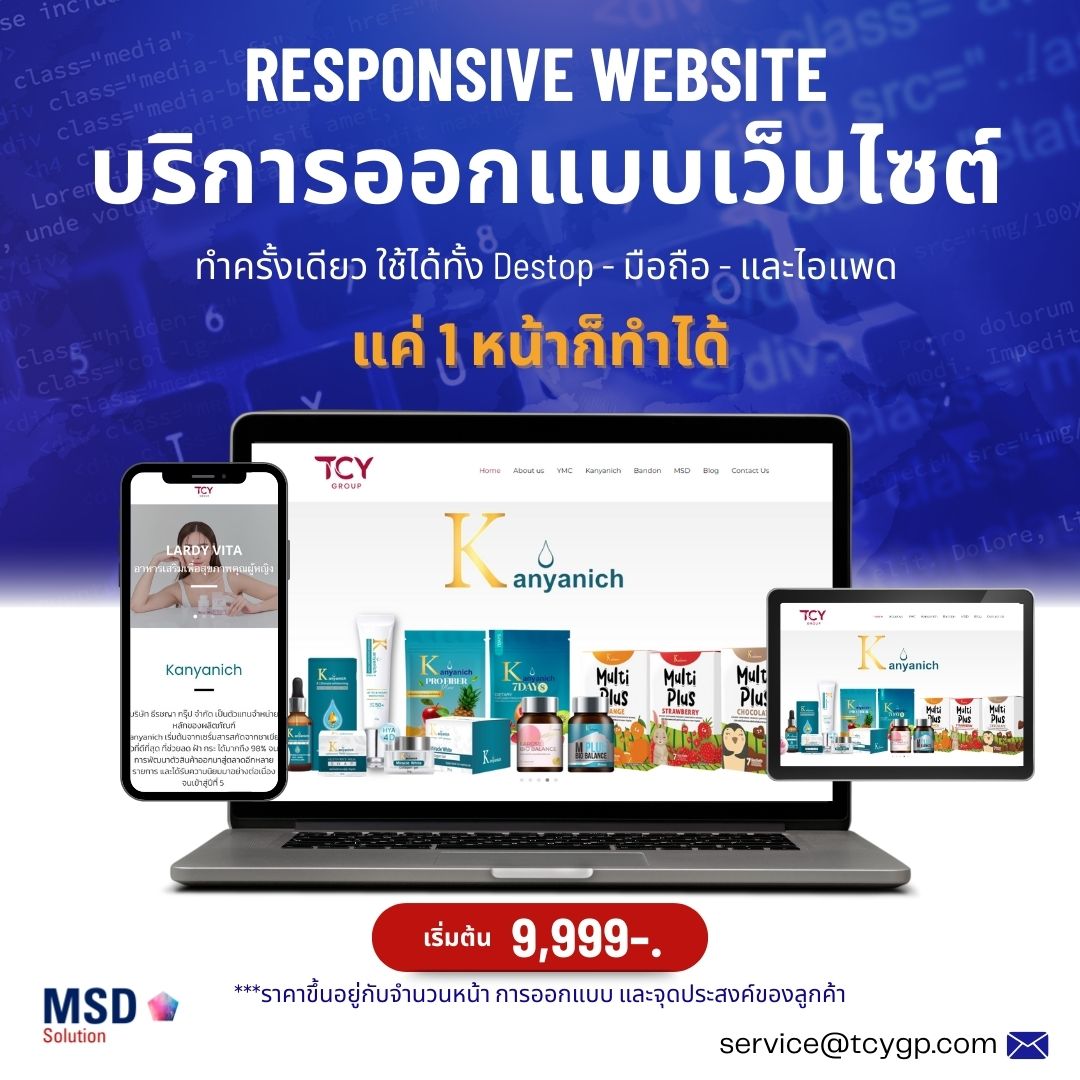 MSD Solution_รับออกแบบเว็บไซต์