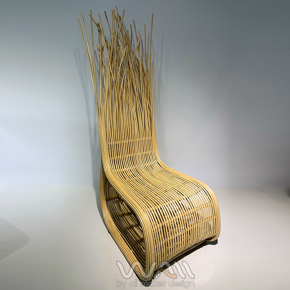 Rattan King Chair