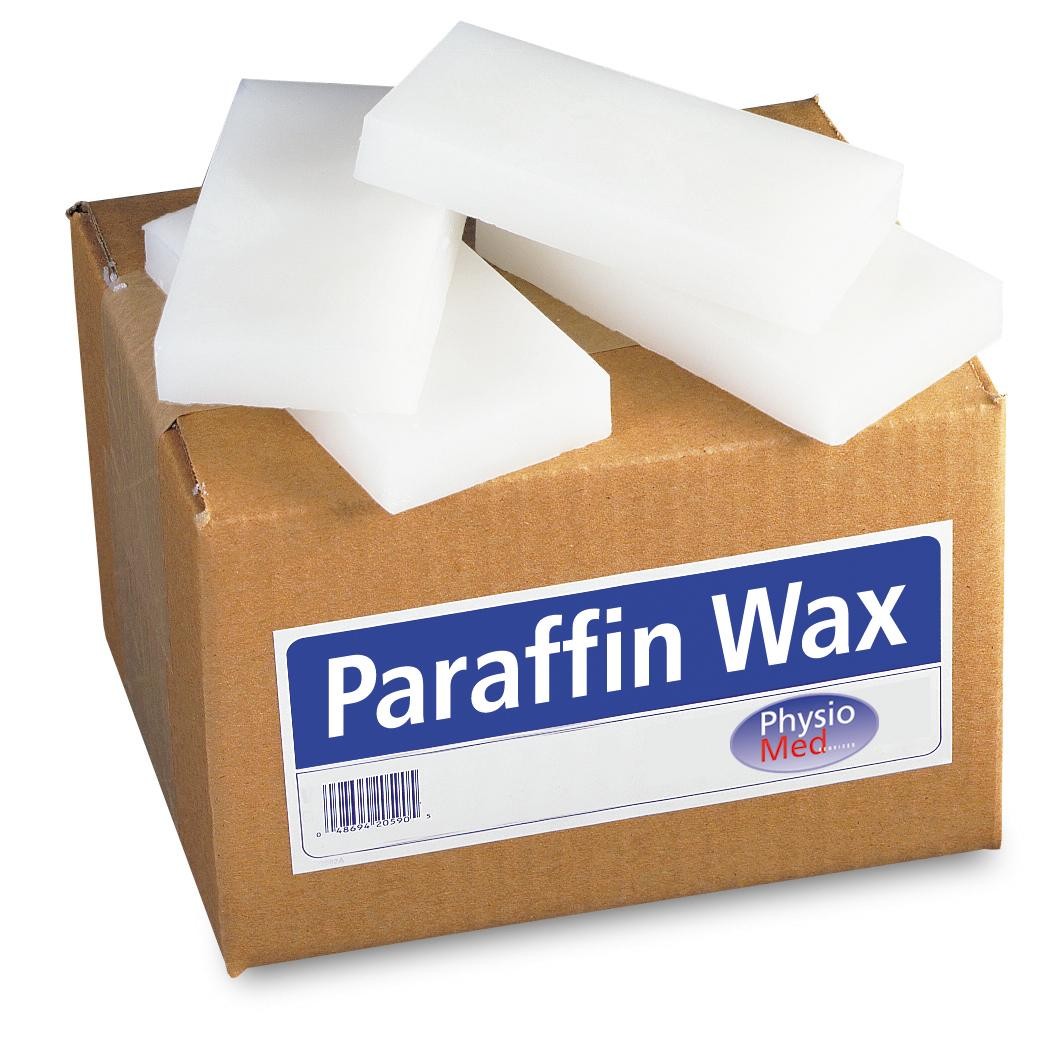 Paraffin wax ไขเทียนพาราฟินแว็กซ์เป็นแว็กซ์ที่ได้มาจากกากส่วนที่เหลือ (byproduct) ที่ได้จากกระบวนการกลั่นน้ำมันดิบ